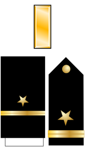 US Navy O1 insignia