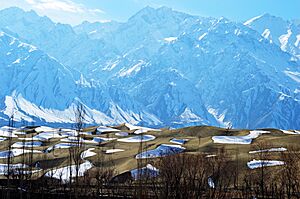 Unexpected Snow in Katpana Skardu