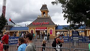 Valleyfair entrance gate