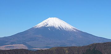 View of Mount Fuji from Ōwakudani 20211202.jpg