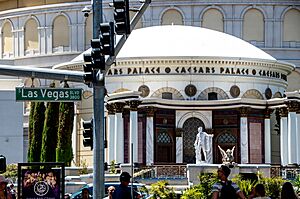 View of an Entrance from Las Vegas Boulevard