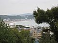 View over Kamakura bay