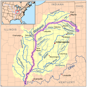 Wabashrivermap