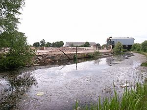 Wednesbury Oak Canal demolished GKN works