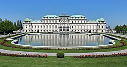 Wien - Schloss Belvedere, oberes (1)