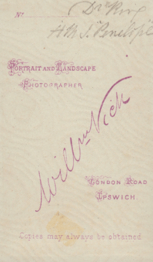William Vick card