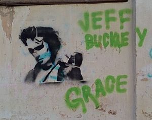 Граффитти Jeff Buckley. Revisited. Россия, Октябрьский, 2015