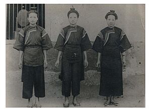 大路關 客家藍衫