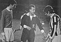 1970 Anglo-Italian Cup - Juventus v Swindon Town - Coin toss