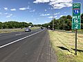 2018-06-14 14 42 06 View east along Interstate 78 and U.S. Route 22 (Phillipsburg-Newark Expressway) just east of Exit 15 in Franklin Township, Hunterdon County, New Jersey