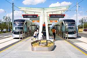 20180908 Line 2 Platform of Longkang Road Station