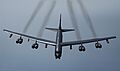 A Boeing B-52H Stratofortress in flight over the Persian Gulf (190521-F-XN348-9173)