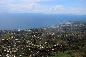 Aerial view of Honiara, 2013