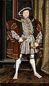 Henry VIII, by Hans Holbein, c. 1536