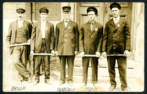 Amherstburg police force showing Chief Addison and Chief Detective Renaud (I0056631)