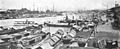 Barges, steamers, and sailing vessels on the Pasig River in Manila (c.1917)