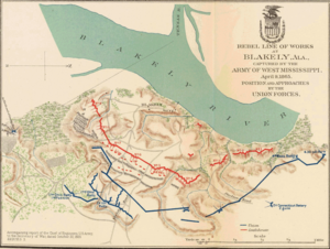 Battle of Fort Blakely map