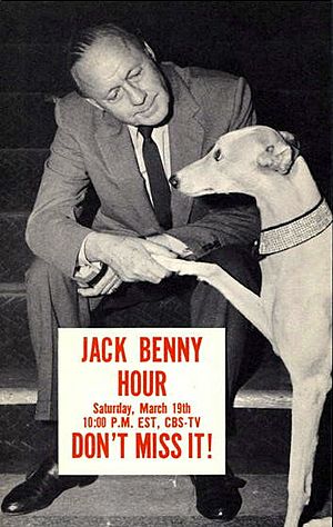 Benny television special postcard