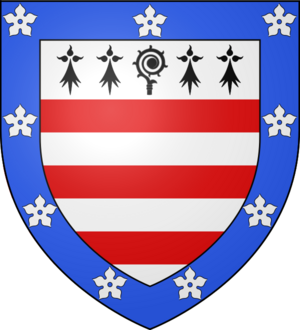 Blason ville fr Landrévarzec (Finistère)