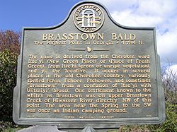 Brasstown Bald Historical Marker -2