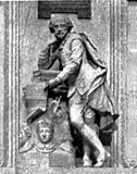Britannica Shakespeare Scheemakers Statue