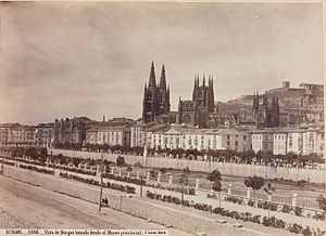 Burgos ca 1870 J. Laurent