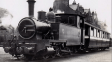 Campbeltown and Machrihanish Light Railway - Argyll - 0-6-2T built 1906 by Andrew Barclay - 2ft 3inch light railway built in 1905 and closed in 1933.png