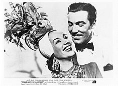 Carmen Miranda and César Romero in Week-End in Havana (1941)