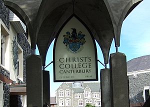 Christ's College entrance