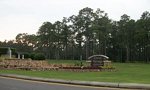 The gateway to Citrus Springs on the west side of US 41
