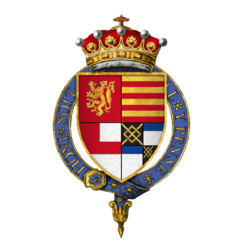 Coat of arms of Sir Henry FitzAlan, 19th Earl of Arundel, KG