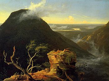 Cole Thomas Sunny Morning on the Hudson River 1827