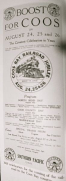 Coos Bay Railroad ad