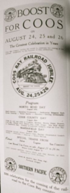 Coos Bay Railroad ad