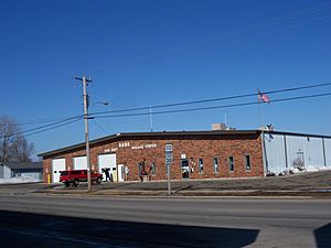 Dane village hall and fire station