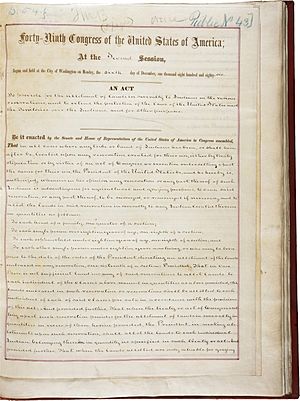 Dawes Act - First Page