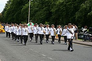 Derby Midshipmen Band Parade