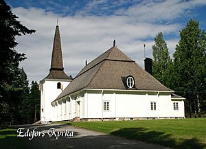 Edefors Church in Harads.