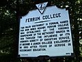 Ferrum College Historic Marker