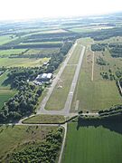 Flugplatz Stade EDHS Osten