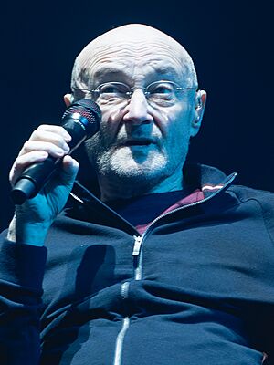 Collins during a concert in London in 2022