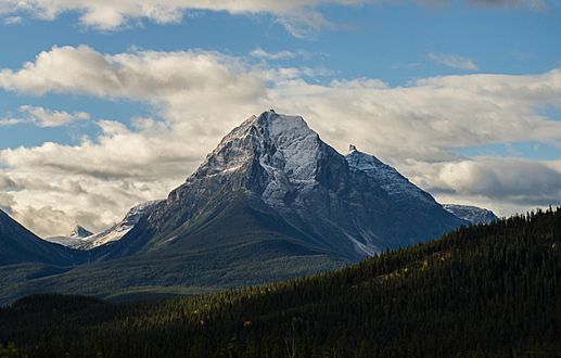 Geraldine Peak also known as Whirlpool Mountain