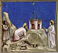 Giotto di Bondone - No. 4 Scenes from the Life of Joachim - 4. Joachim's Sacrificial Offering - WGA09173