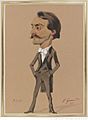 Giraud, caricature of Jean-Léon Gérôme
