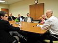 Governor-elect Rick Scott talking with state legislators about his plans - Shalimar, Florida