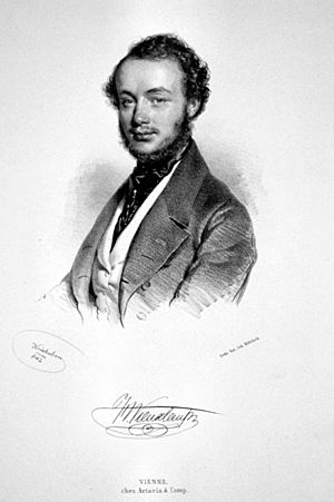 Henri Vieuxtemps 1842 Litho