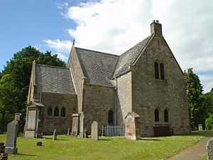 Humbie Parish Church from the North.jpg