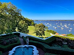 Huntington Bay from pool area