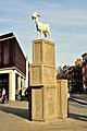 I Goat Sculpture, Spitalfields, London.JPG
