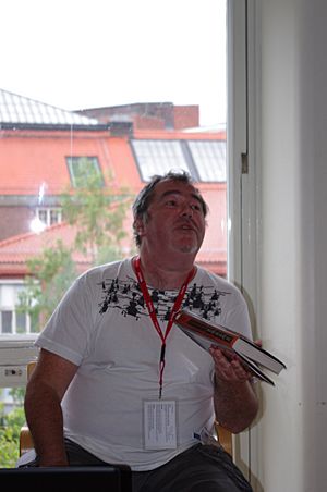 Ian McDonald at Eurocon in Stockholm